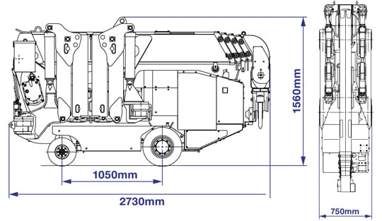ECO-095 RUOTE (0,995 t x 3,5 m) - immagine 2