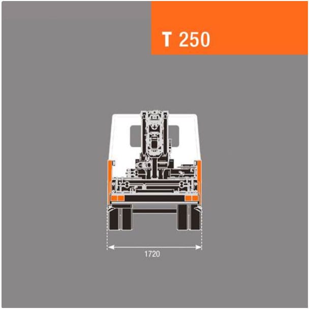 BG-T250 (2500 kg x 1.5 m) WITH OPERATOR - Image 3
