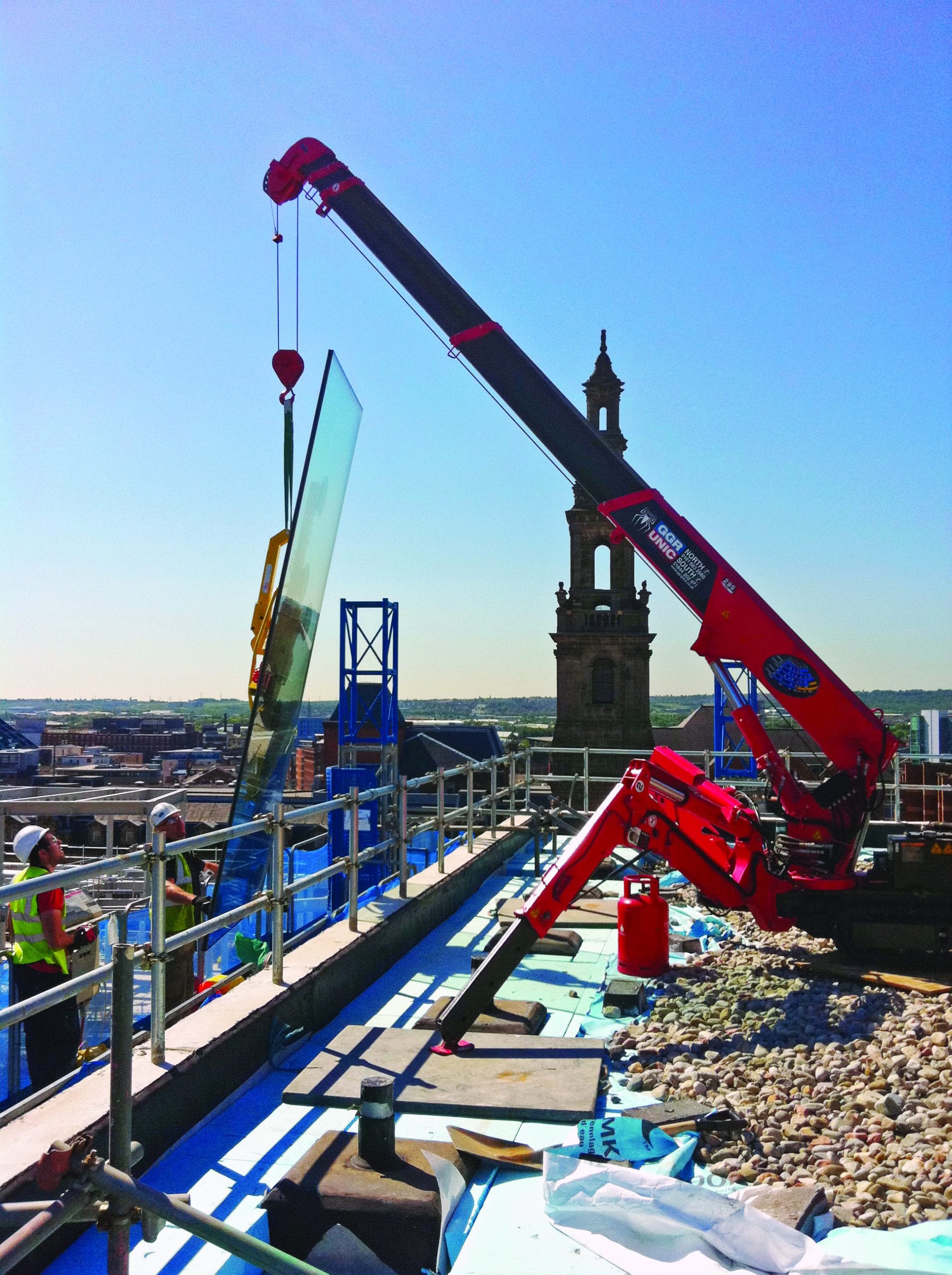 URW-295/2 Hydraulic JIB (2.9 t x 1.4 m) - Image 9