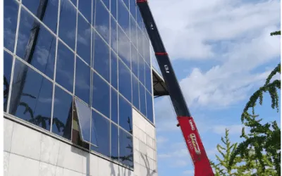 Lavori con operatore 2 Pose di precisione Minigru URW 547